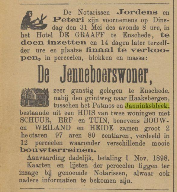 Janninksbleek advertentie Tubantia 21-5-1898.jpg