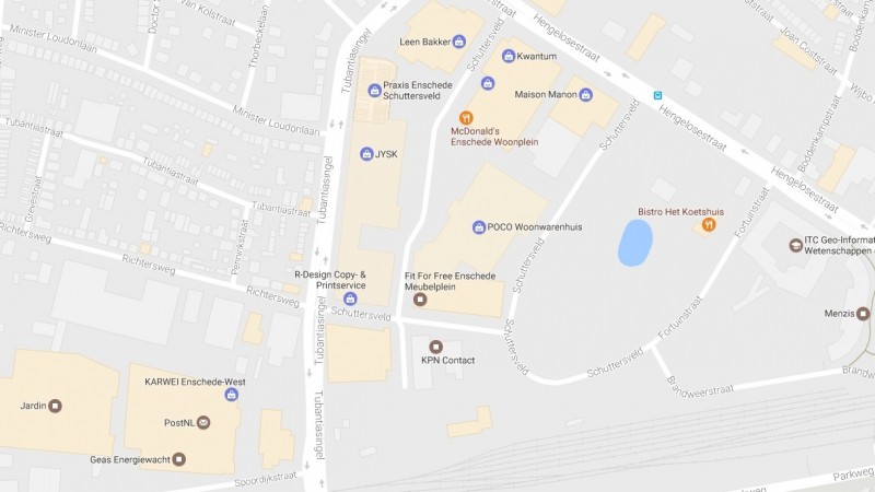 Schuttersveld woonplein Google maps.jpg