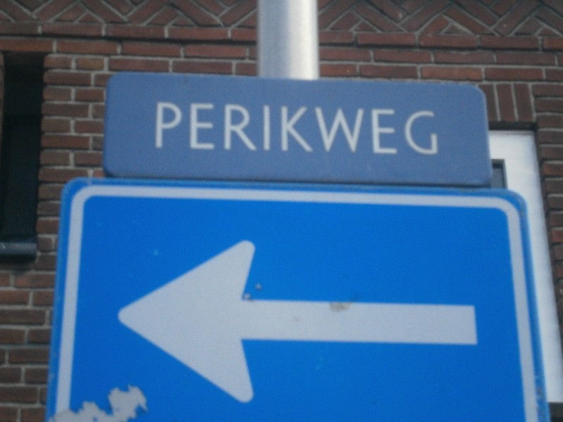 Perikweg straatnaambord.JPG