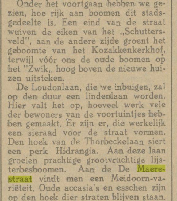 De Maerestraat krantenbericht Tubantia 15-9-1922.jpg