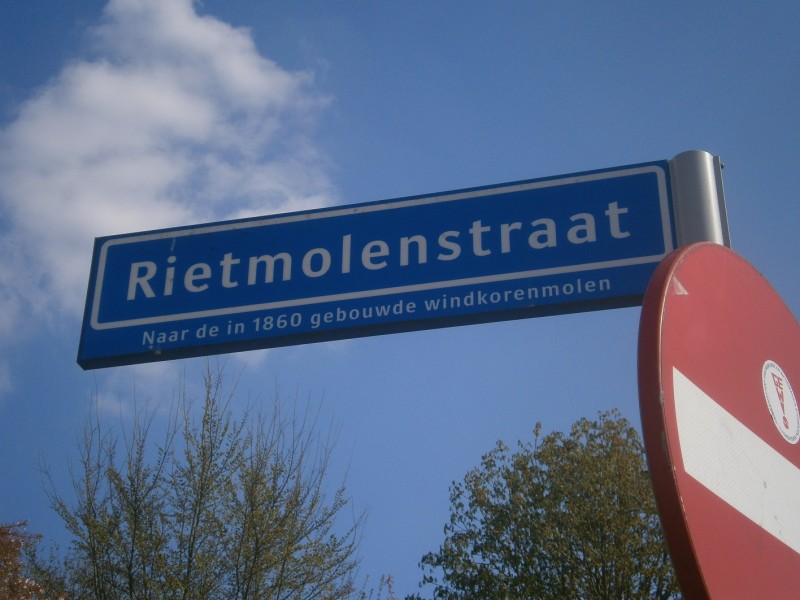 Rietmolenstraat straatnaambord.JPG