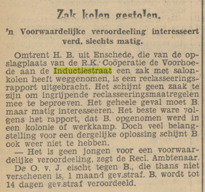 Inductiestraat krantenbericht Tubantia 15-11-1935.jpg