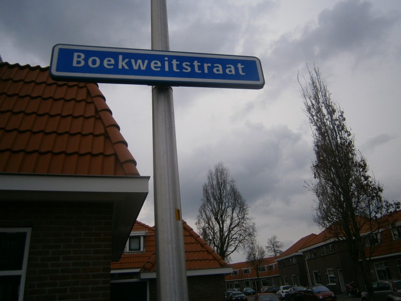 Boekweitstraat straatnaambordje.JPG