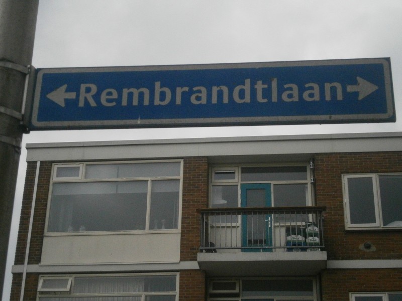 Rembrandtlaan straatnaambord (2).JPG