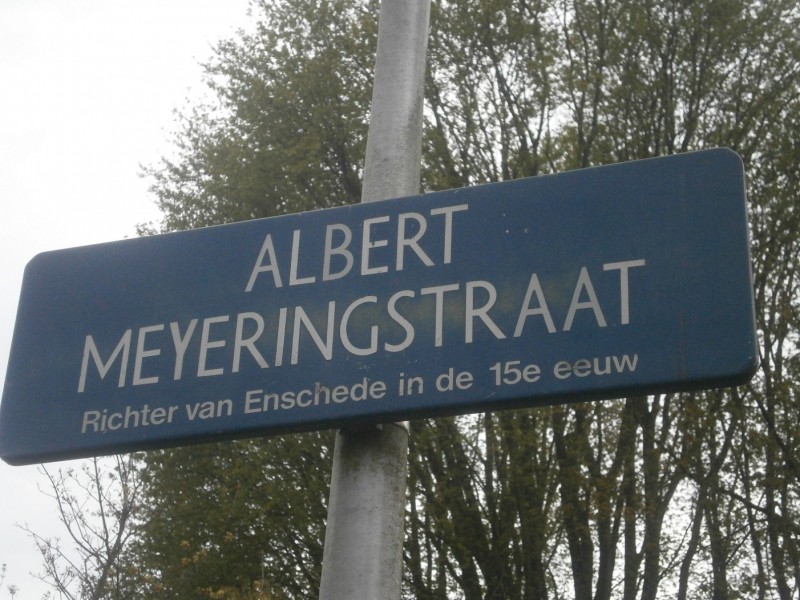 Albert Meyeringstraat straatnaambord.JPG