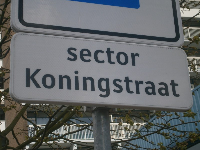 Koningstraat straatnaambord.JPG