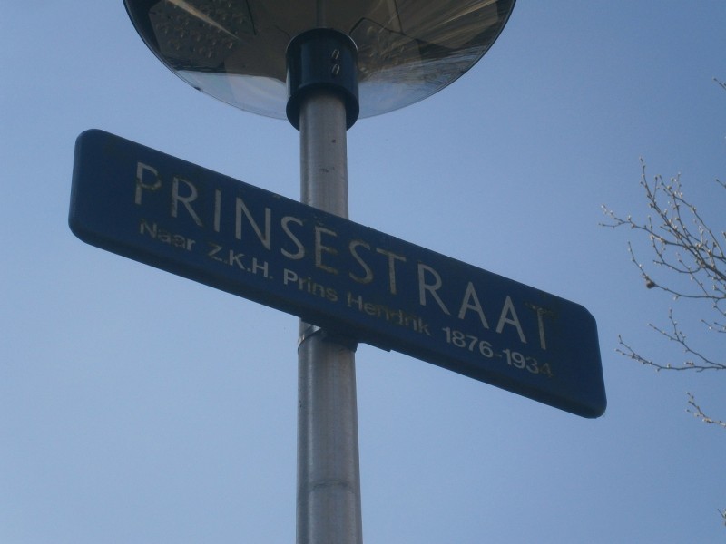 Prinsestraat straatnaambord.JPG