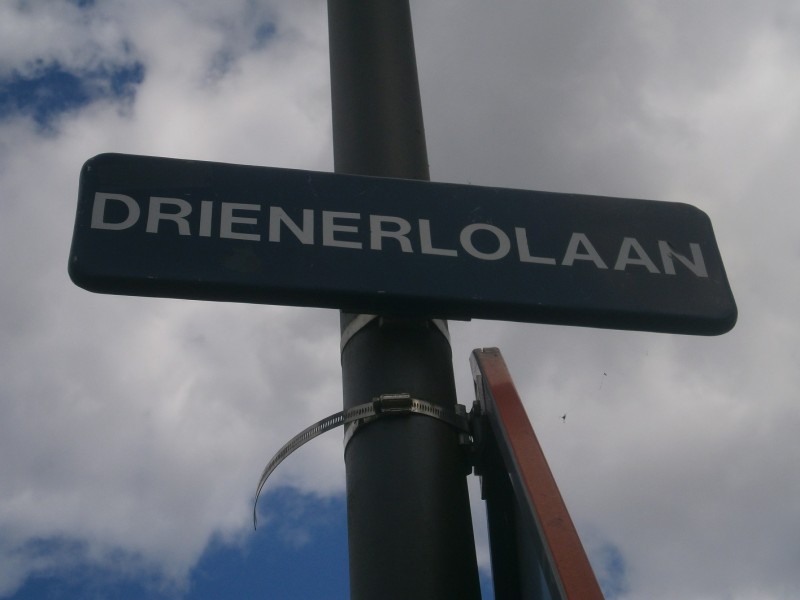 Drienerlolaan straatnaambord.JPG