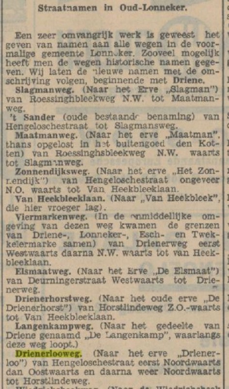 Drienerlooweg krantenbericht Tubantia 7-5-1936.jpg