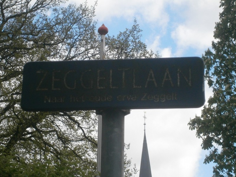 Zeggeltlaan straatnaambord.JPG