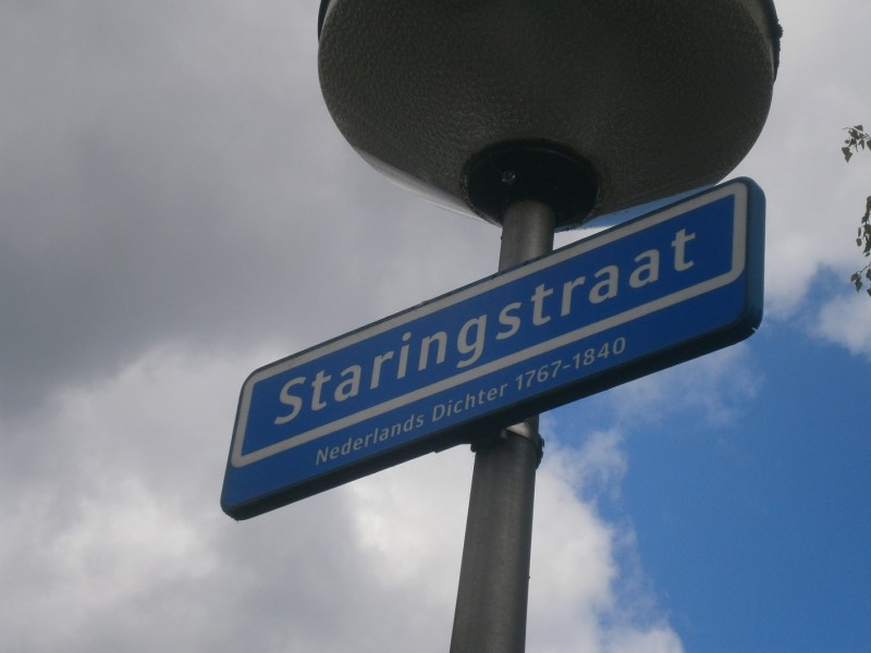 Staringstraat straatnaambord.JPG