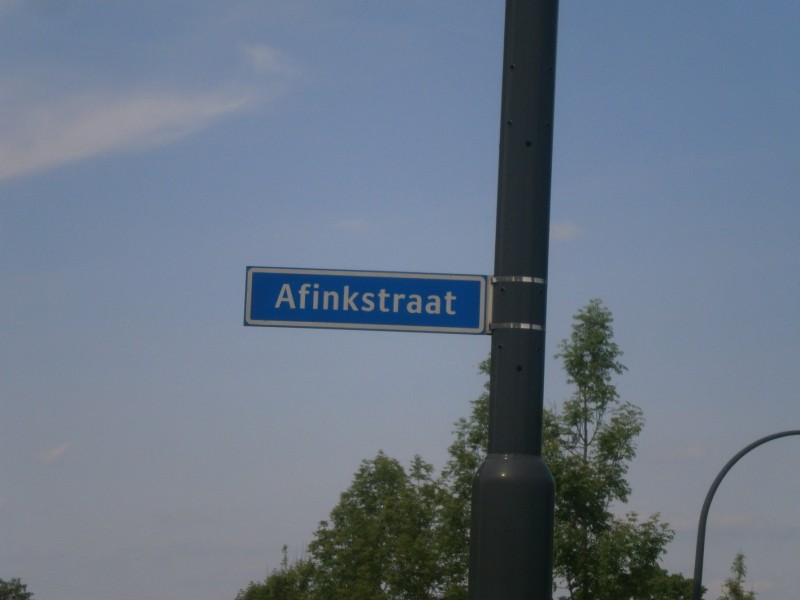 Afinkstraat straatnaambord.JPG