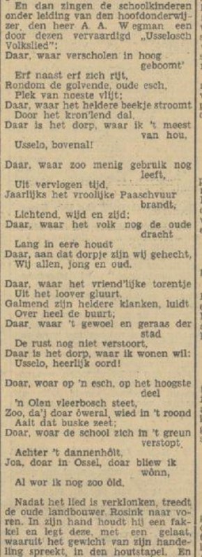 Usselosch Volkslied krantenbericht Tubantia 3-4-1934.jpg