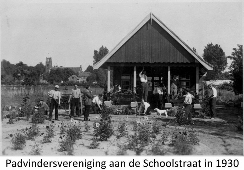 Glanerbrug Schoolstraat 1930 Padvindersvereniging.jpg