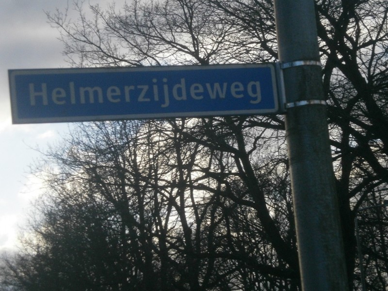 Helmerzijdeweg straatnaambordje.JPG