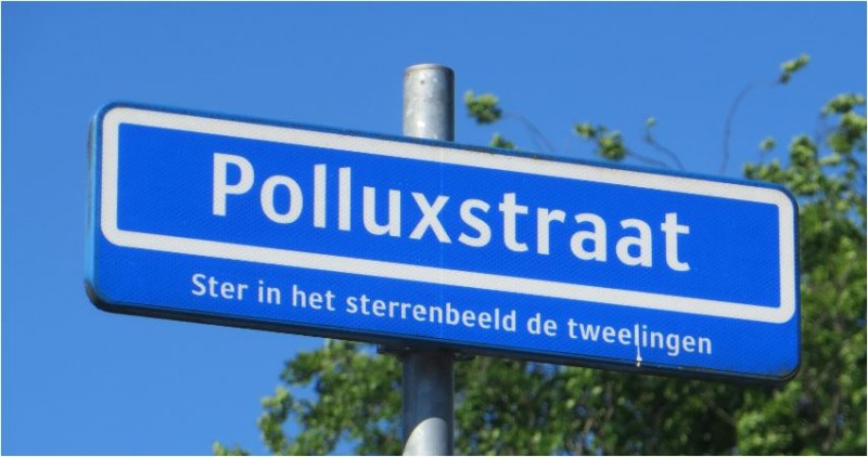 Polluxstraat (straatnaambord).JPG