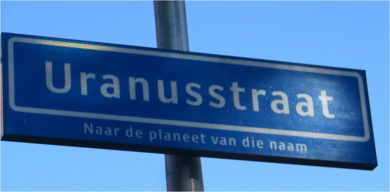 Uranusstraat (straatnaambord).JPG