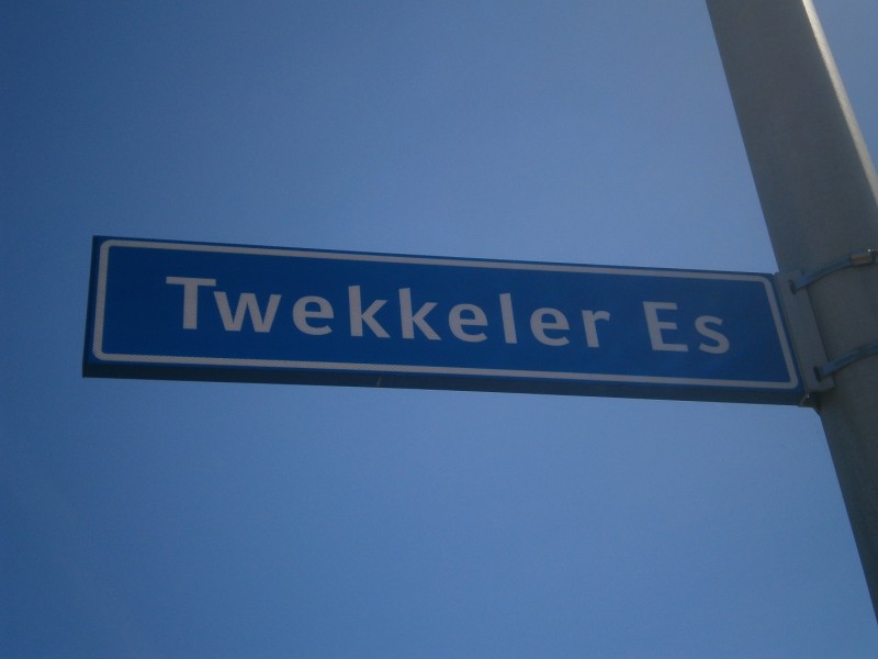 Twekkeler Es straatnaambord.JPG