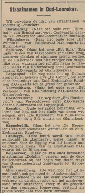 Dolphiaweg Allemansveldweg krantenbericht Tubantia 10-6-1936.jpg