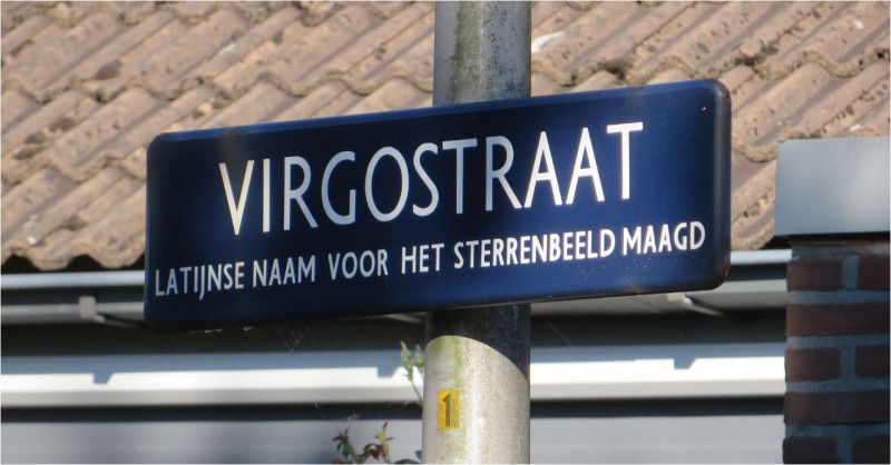 Virgostraat (straatnaambord).JPG