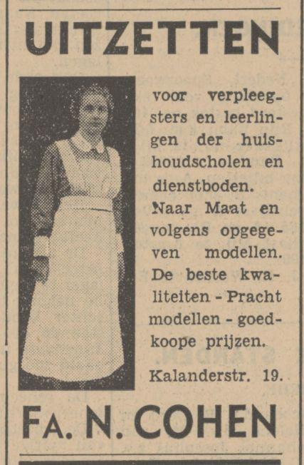 Kalanderstraat 19 Fa. N. Cohen advertentie Tubantia 10-6-1936.jpg