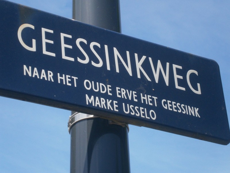 Geessinkweg straatnaambord.JPG