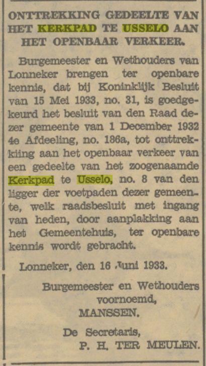 Kerkpad Usselo krantenbericht Tubantia 17-6-1933.jpg
