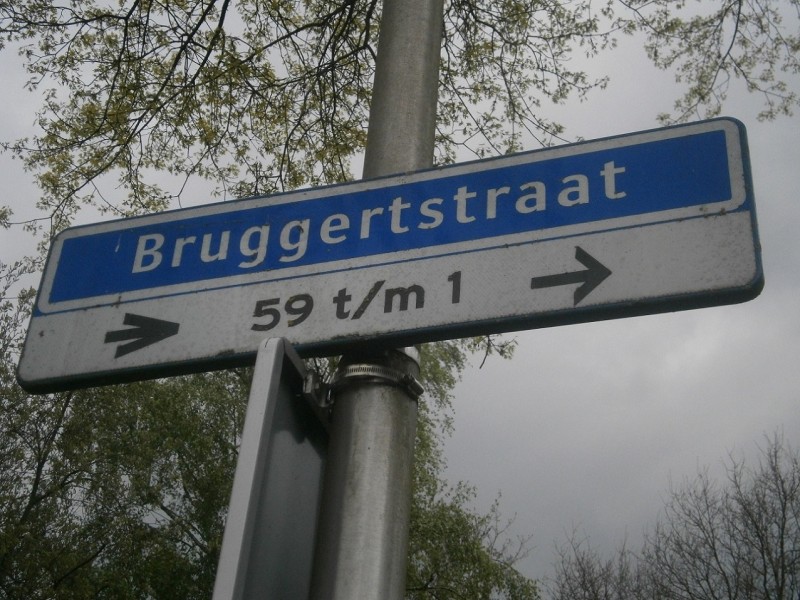 Bruggertstraat straatnaambord.JPG