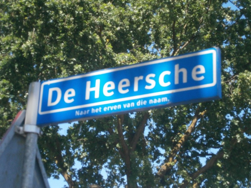De Heersche straatnaambord.JPG