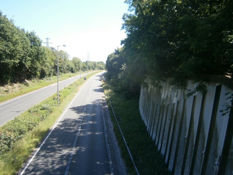 Westerval richting Volksparksingel vanaf Rembrandtlaan.JPG