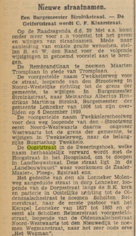 Oogststraat krantenbericht Tubantia 28-5-1936.jpg