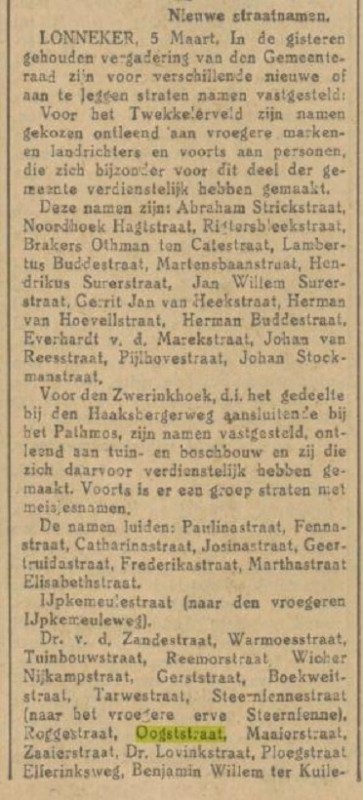 Oogststraat krantenbericht Tubantia 8-3-1929.jpg