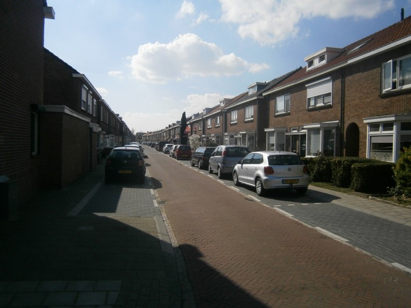 Eikstraat vanaf Kastanjestraat.JPG