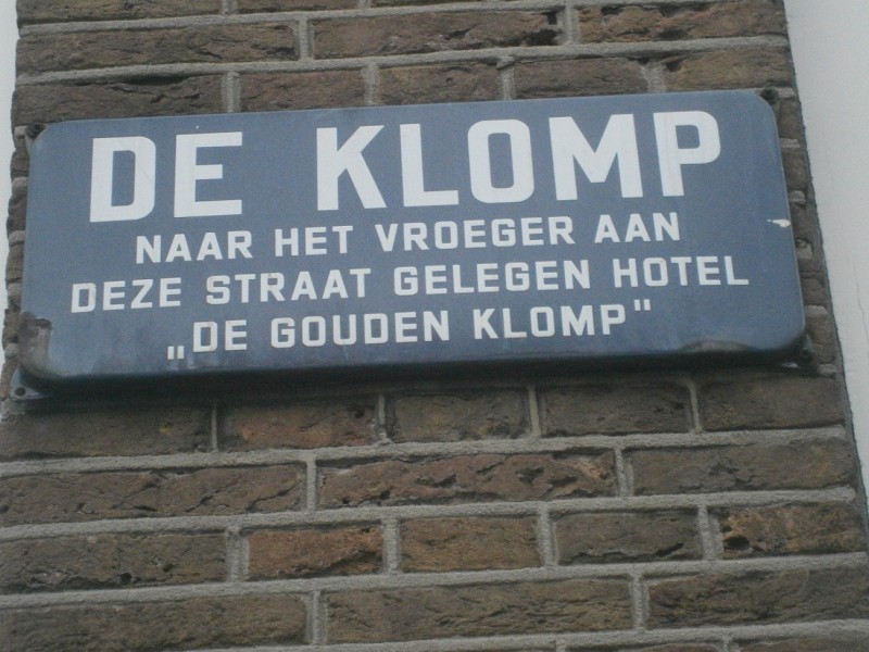 De Klomp straatnaambord.JPG