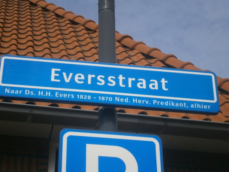 Eversstraat straatnaambord.JPG