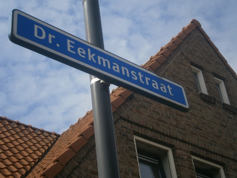 Dr. Eekmanstraat straatnaambord.JPG