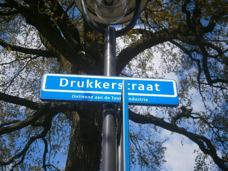 Drukkerstraat straatnaambord.JPG