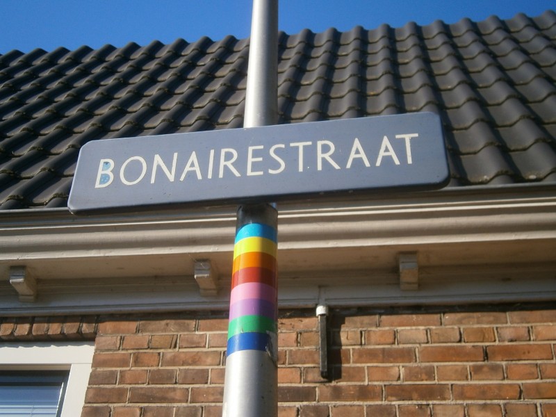 Bonairestraat straatnaambord .JPG