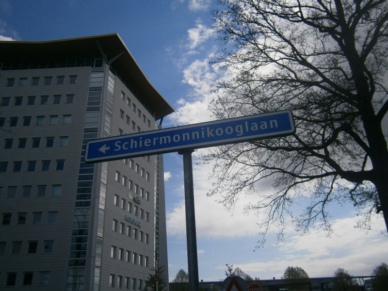 Schiermonninkooglaan straatnaambord.JPG