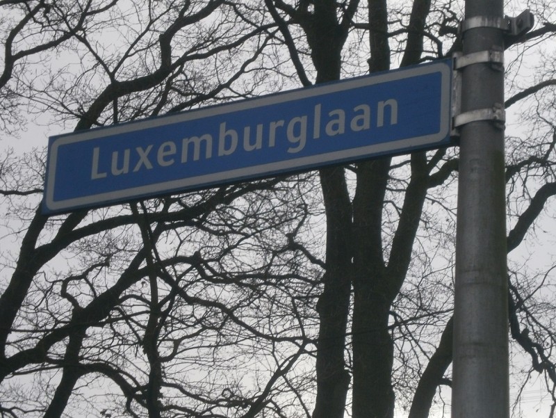 Luxemburglaan straatnaambord.JPG