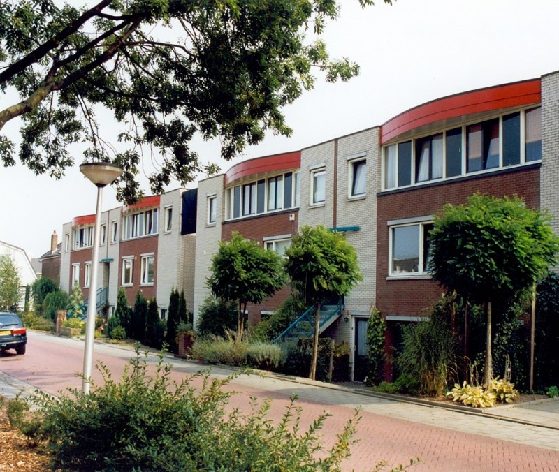 Theresastraat Stadsvernieuwing. Straatbeeld in de wijjk De Braker..jpg