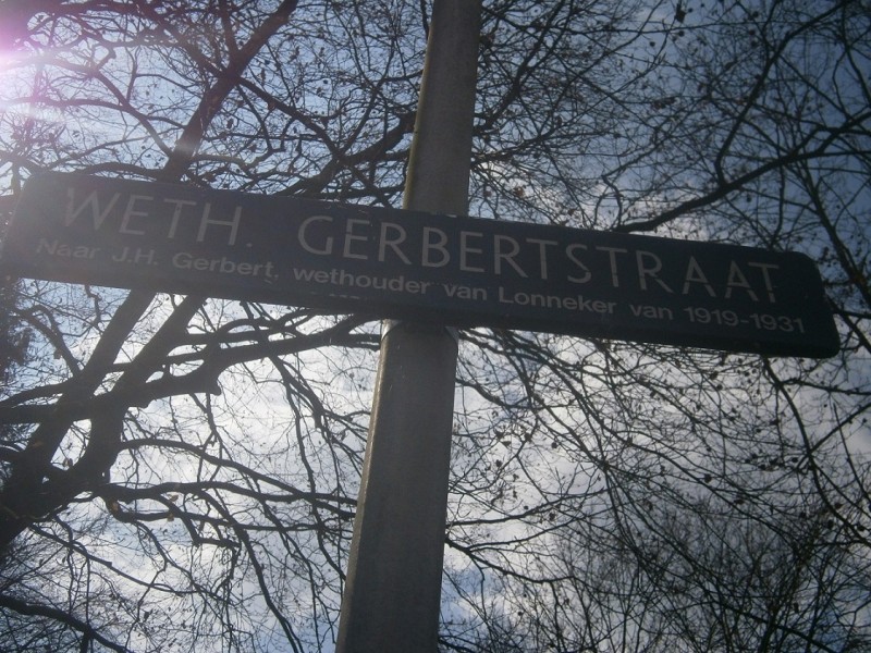 Weth. Gerbertstraat straatnaambord.JPG