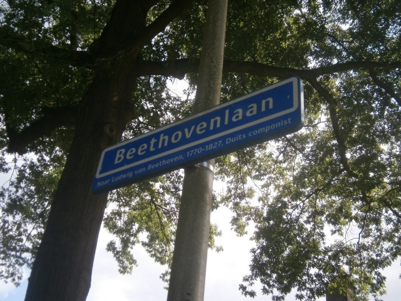 Beethovenlaan straatnaambord.JPG