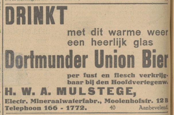 Mooienhofstraat 12B Electr. Mineraalwaterfabr. H.W.A. Mulstege advertentie Tubantia 16-8-1932.jpg