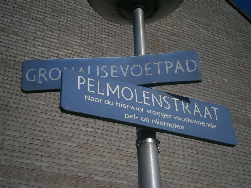 Pelmolenstraat straatnaambord.JPG