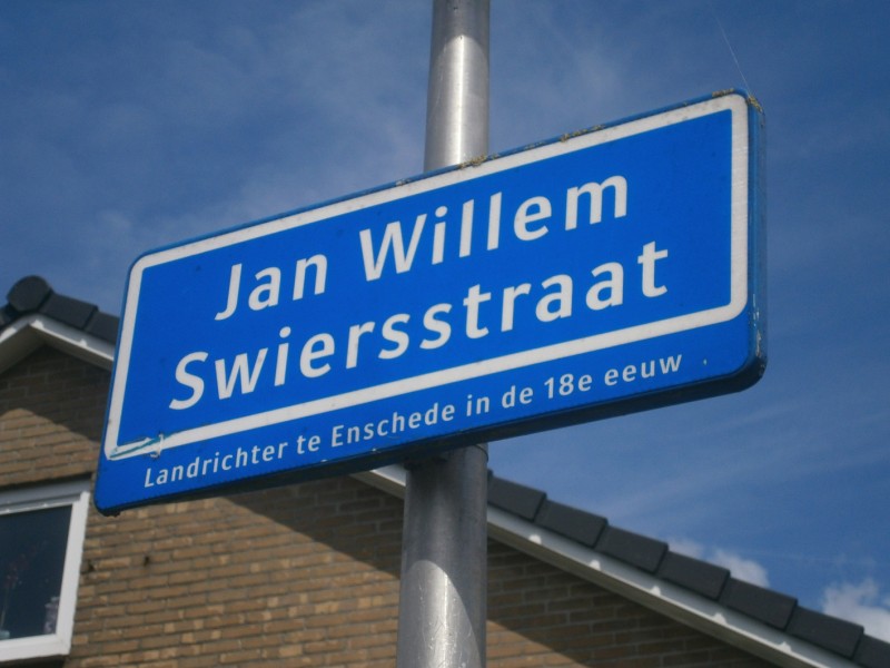 Jan Willem Swiersstraat straatnaambord.JPG