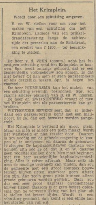 Krimplein krantenbericht Tubantia 25-10-1938.jpg
