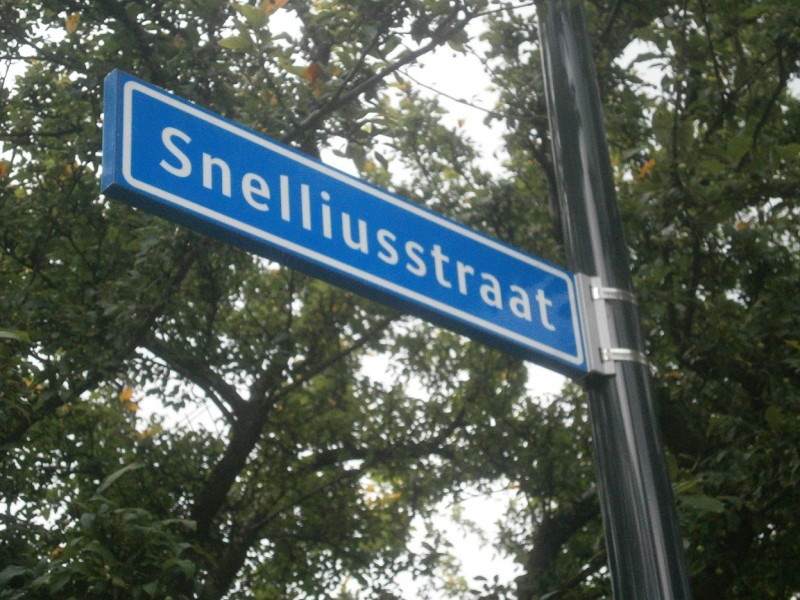 Snelliusstraat straatnaambord.JPG