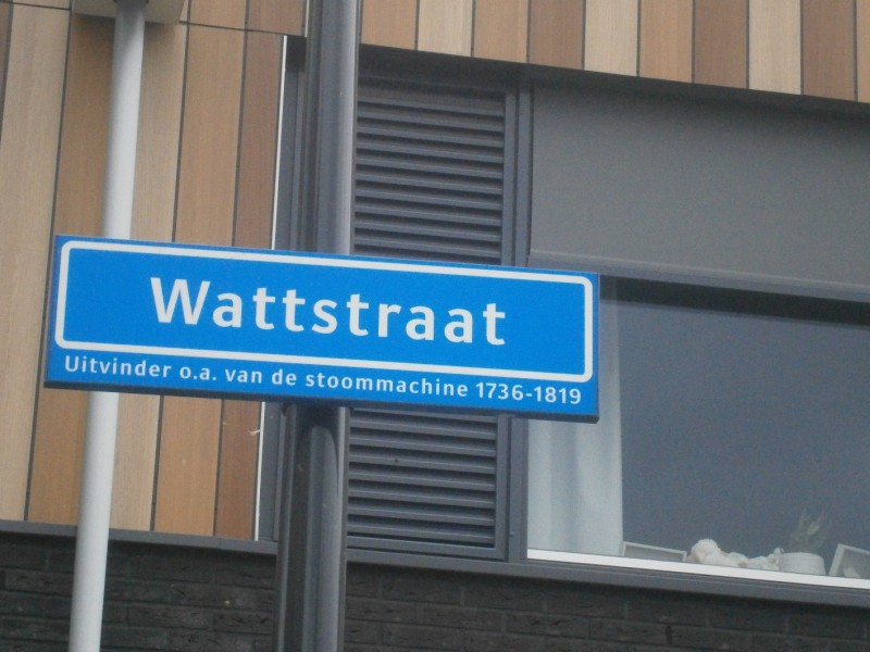 Wattstraat straatnaambord.JPG