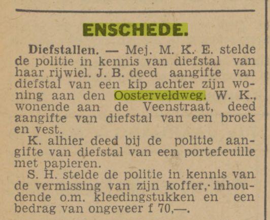 Oosterveldweg krantenbericht Tubantia 10-10-1942.jpg